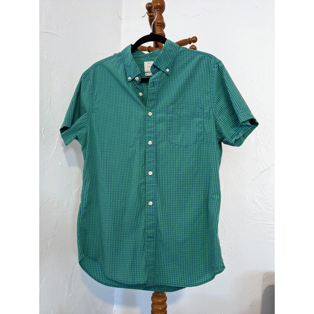 Men's casual button down short sleeve
